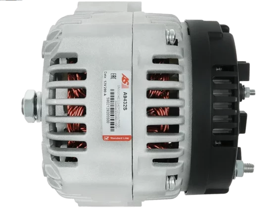 Alternator JOHN DEERE 6090MC 4.5; DEERE 6090RC 4.5; DEERE 6100MC 4.5; DEERE 6100RC 4.5
