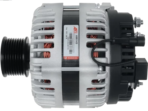 Alternator LANDINI 6-130C 4.5  01.2013-  LANDINI 6-140C 4.5  01.2015-  LANDINI 6-145L