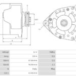 ALTERNATOR JOHN DEERE 8120 8220 830 - obrazek 6