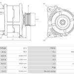 ALTERNATOR OPEL 1.7D 1.7TD 1.5D - obrazek 6