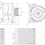 ALTERNATOR OPEL ASTRA H 1.7CDTI - obrazek 6