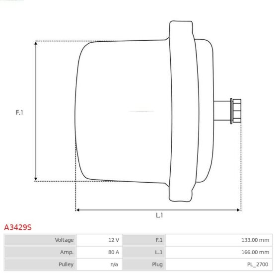 Alternator Engine [F3L1011]  [F4L1011F]  [FL1011F] 01.1989-12.1995