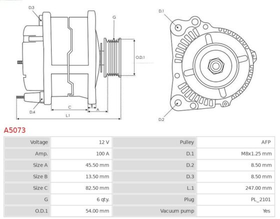 Alternator  JIMNY 1.5 DDiS 4WD