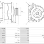 ALTERNATOR HONDA ACCORD 2.4 - obrazek 6