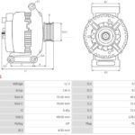 ALTERNATOR FORD C-MAX 1.8 - obrazek 6