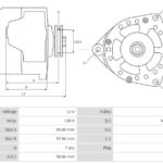 ALTERNATOR TOYOTA LAND CRUISER 3.0 D-4D - obrazek 6