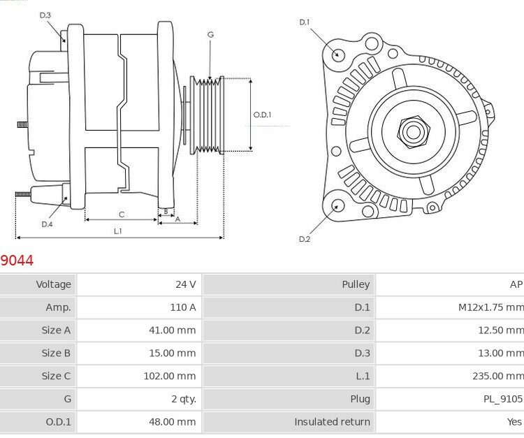 Alternator Various Models