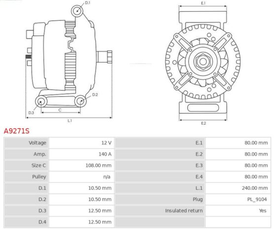 Alternator F650 5.9  F650 6.0  F650 6.7  F650 7.2  F650 7.3  F750 5.9  F750 6.0  F750