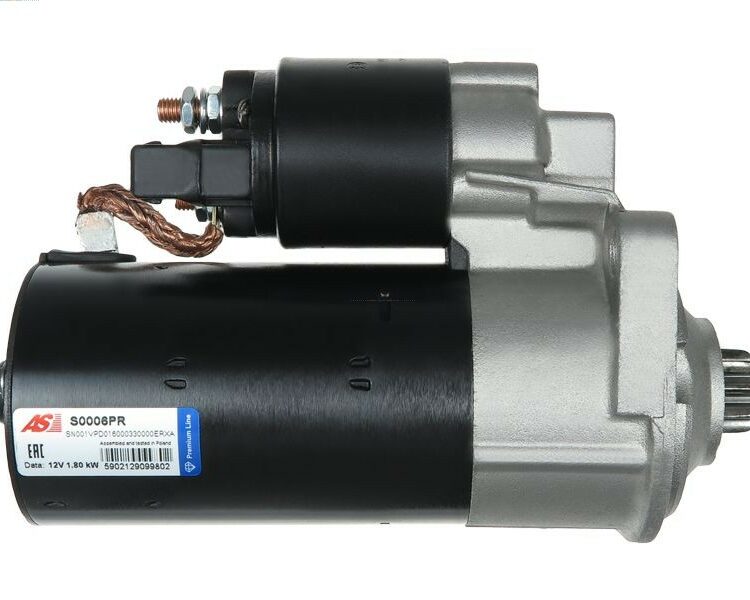 Rozrusznik A3 1.9 TDi  Galaxy 1.9 TDi  Galaxy 2.3 16V  Galaxy 2.8 i  Galaxy 2.8 i 4×4