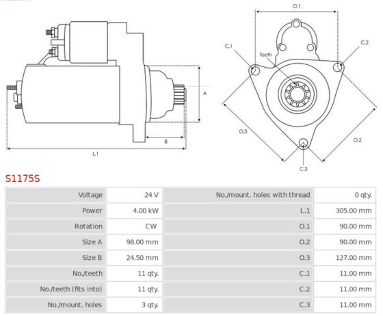 Rozrusznik VM 220  VM 270  VM 330
