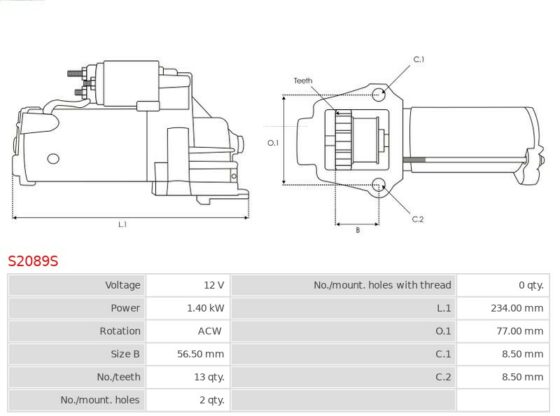 Rozrusznik YAMAHA Engine [F150TLR]  [F150TXR]  [F225TLR]  [F250TUR]  [LF150TXR]  [LF25