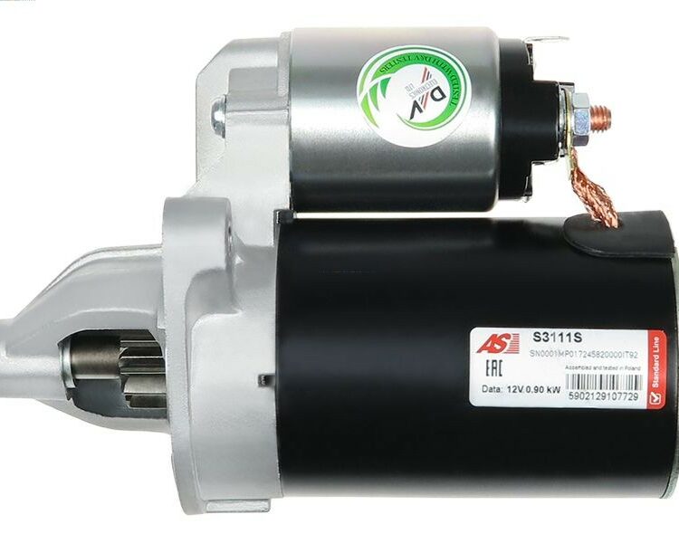Rozrusznik Accent 1.3 i 12V  Accent 1.5 i 12V  Accent 1.5 i 16V  Coup 1.6  Elantra 1.
