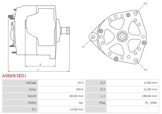 Alternator MERCEDES BENZ TRUCKS & BUSES Citaro 7.7; BENZ TRUCKS & BUSES Citaro 7.7; BE