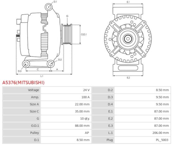 Alternator Engine [DC13]  [DC16]  [DC9]  [DI16.070M]  [DI16] 01.2010-