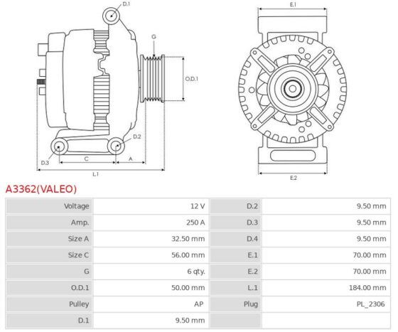 Alternator S 320  S 400  S 400 4-Matic  01.2015-