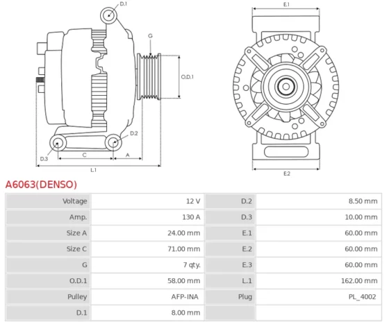 Alternator  104210-4770