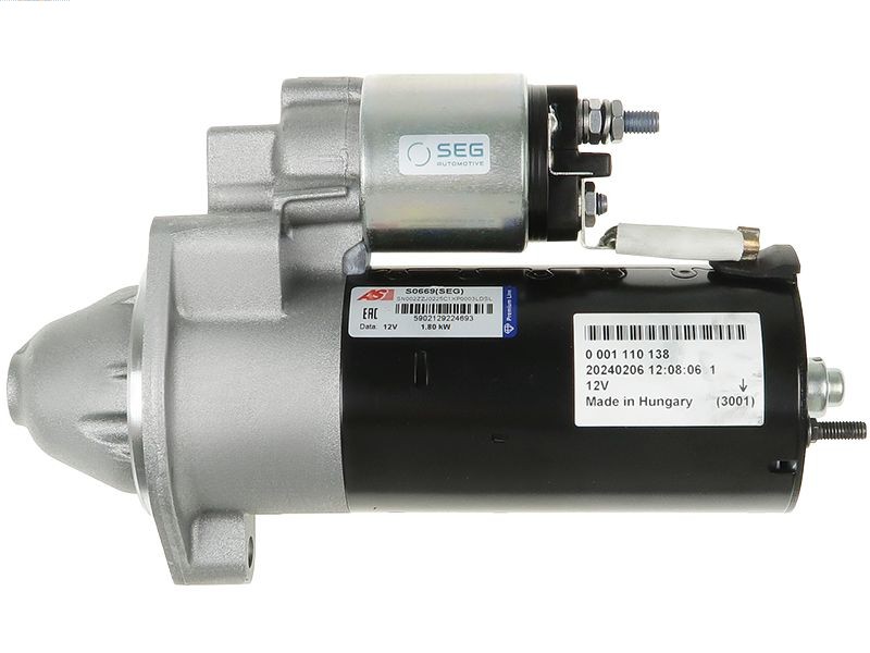 Rozrusznik AUDI 80 1.9 TD; 80 1.9 TDi; 80 Avant 1.9 TD; 80 Avant 1.9 TDi; A4 1.9 TDi;