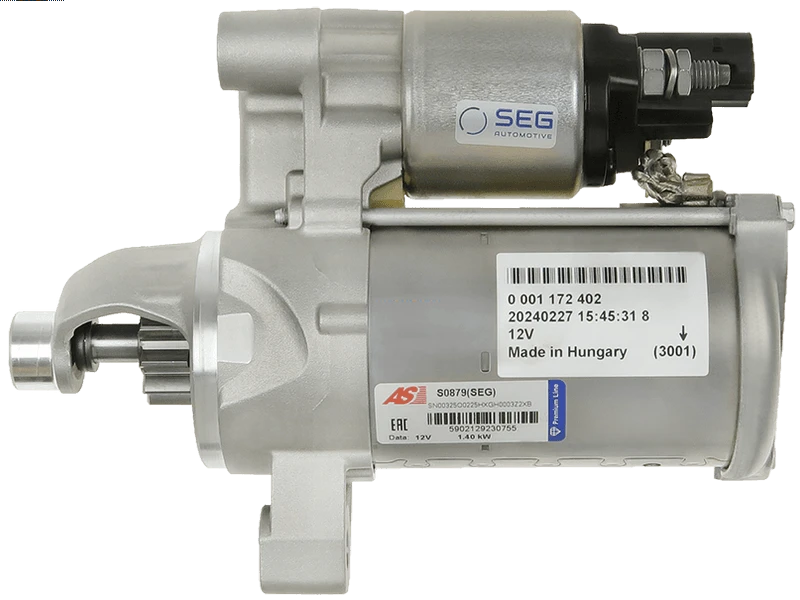 Rozrusznik AUDI A4 1.4 TFSi; A4 1.4 TFSi; A4 2.0 TFSi; A4 2.0 TFSi; A4 2.0 TFSi; A4 2.