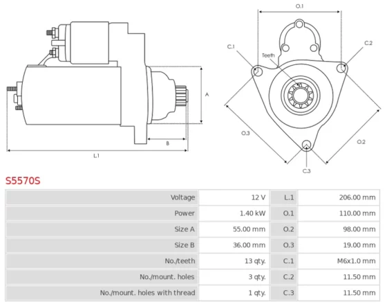 Rozrusznik HONDA Engine; Engine; Engine