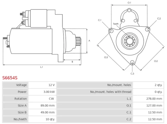 Rozrusznik CUMMINS Engine [ISB]   CUMMINS Engine [QSB]