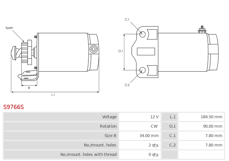 Rozrusznik ARCTIC CAT Bearcat 570; CAT F1000 EFI; CAT F5; CAT F6; CAT F8; CAT King Cat